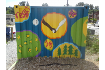 Kanaka Creek Elementary School collaborative murals