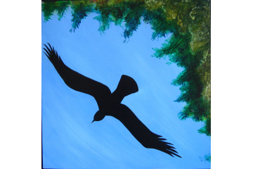 Up the Creek - detail (eagle)