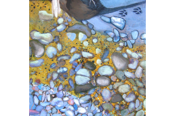 Up the Creek - detail (tracks)