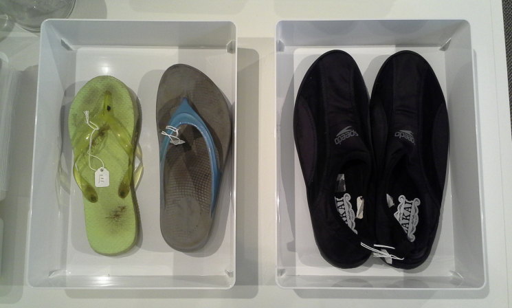 Unnatural History Collection, water shoes + flip flops Unnatural History Collection, water shoes + flip flops
